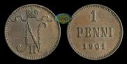 1 penni 1901 year