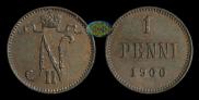1 пенни 1900 года
