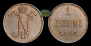 1 penni 1913 year
