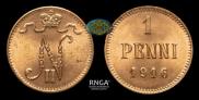 1 penni 1916 year