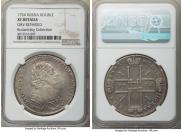 1 rouble 1723 year