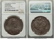 1 rouble 1733 year
