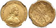 5 roubles 1781 year