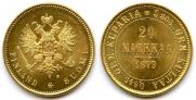 20 markkaa 1879 year