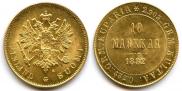 10 марок 1882 года