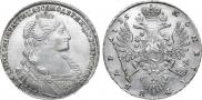 1 рубль 1735 года