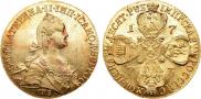10 roubles 1773 year