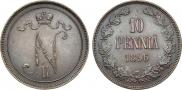 10 pennia 1896 year