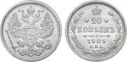20 kopecks 1905 year