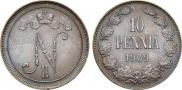 10 pennia 1909 year