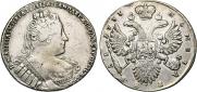 1 rouble 1733 year