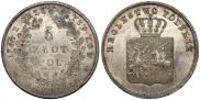 5 złotych 1831 year