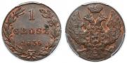 1 grosz 1839 year