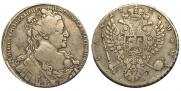 1 rouble 1734 year