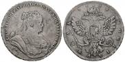 1 рубль 1738 года