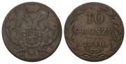 10 groszy 1840 year