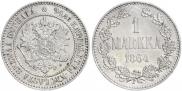 1 markka 1864 year