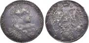 1 rouble 1734 year