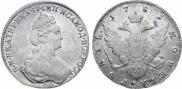 1 rouble 1781 year