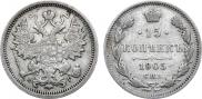 15 kopecks 1905 year