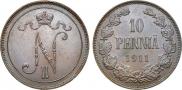 10 пенни 1911 года
