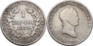 1 złoty 1834 year