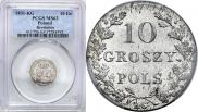 10 groszy 1831 year