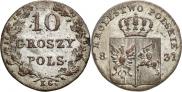 10 groszy 1831 year