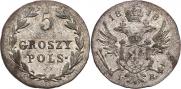 5 groszy 1818 year
