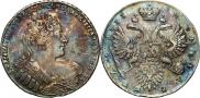 1 rouble 1733 year