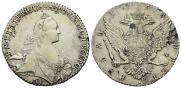 1 rouble 1768 year