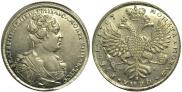 1 rouble 1727 year