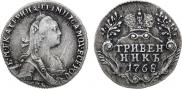 Grivennik 1768 year