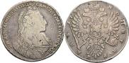 1 rouble 1734 year