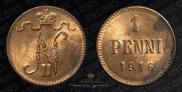 1 penni 1916 year