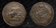 2 kopecks 1758 year