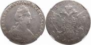 1 rouble 1780 year