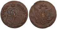 5 kopecks 1781 year