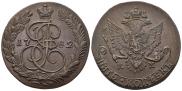 5 kopecks 1782 year