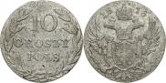 10 groszy 1816 year