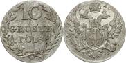 10 groszy 1816 year