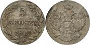 5 groszy 1840 year