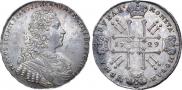 1 рубль 1729 года