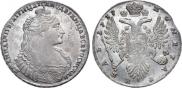 1 rouble 1737 year