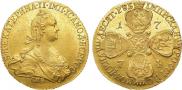 10 roubles 1774 year