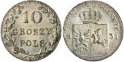 10 groszy 1831 year