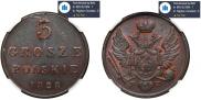3 grosze 1828 year