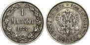 1 markka 1874 year
