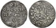 1 grosz 1759 year