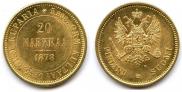 20 markkaa 1878 year